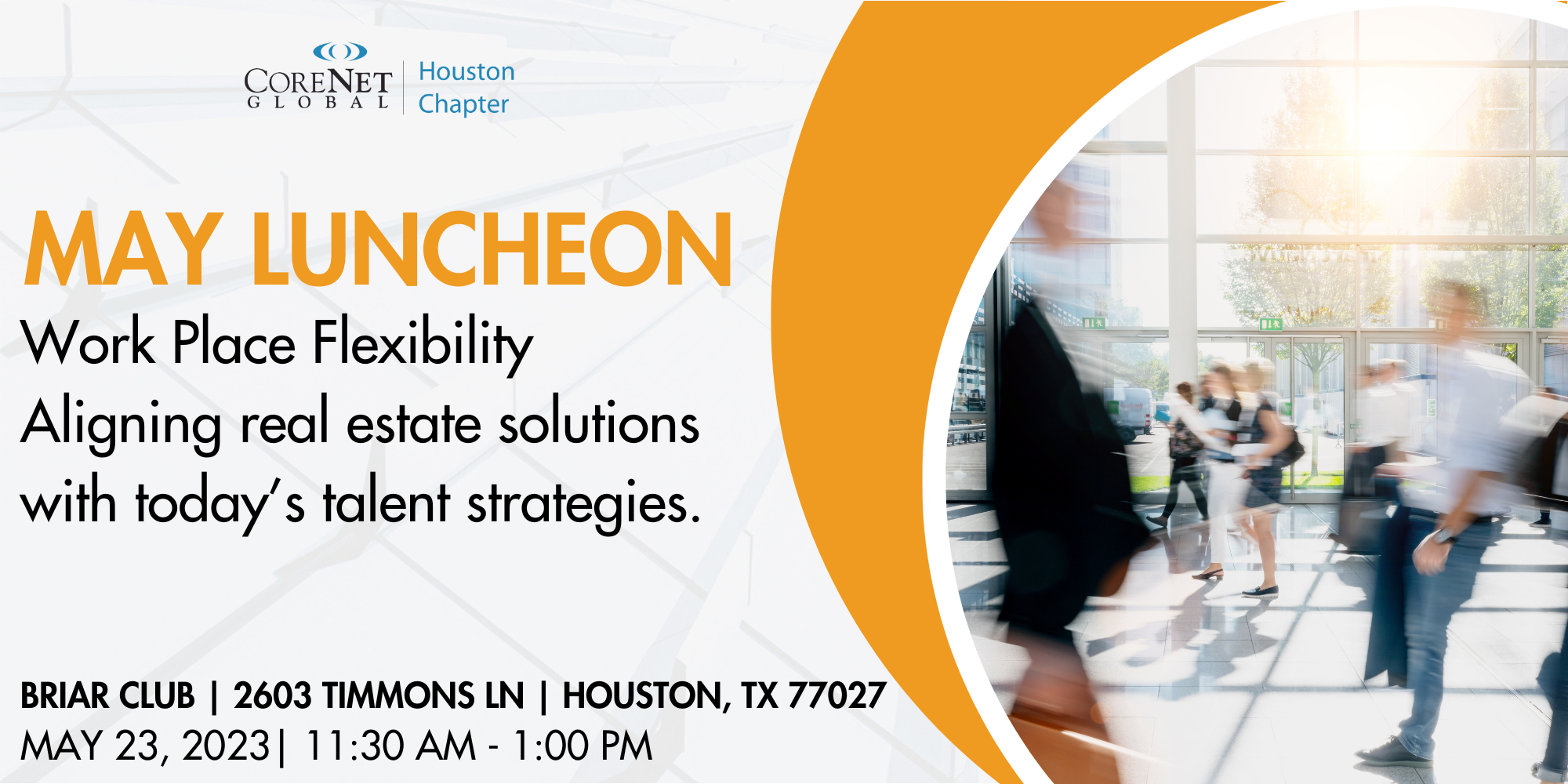 May Luncheon | Work Place Flexibility